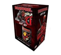 Marvel Coffret Cadeau - Mug, Dessous de Verre, Porte-Clef - Deadpool
