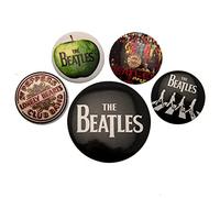 Pyramid International BP80476 The Beatles White Badge, Multicolore, 10 x 12,5 x 1,3 cm