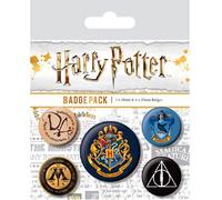 Pyramid International BP80485 Harry Potter Ecusson de Poudlard, multicolore, 10 x 12,5 x 1,3 cm