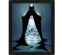 Pyramid International - Cadre lenticulaire 3d - Vrai effet de mouvement et de profondeur - DC Comics - Batman - Idée cadeau anniversaire - 25.5x20.5 - Licence officielle