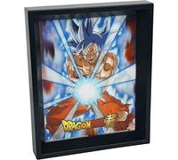 Pyramid International - Cadre lenticulaire 3d - Vrai effet de mouvement et de profondeur - Dragon ball super - Goku - Idée cadeau anniversaire - 25.5x20.5 - Licence officielle