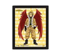 Pyramid International - Cadre lenticulaire 3d - Vrai effet de mouvement et de profondeur - My Hero Academia - Idée cadeau anniversaire - 25.5x20.5 - Licence officielle
