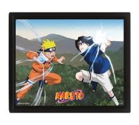 Pyramid International Cadre Naruto Effet Animé 3D - A Clash of Power
