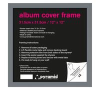 Pyramid International - Cadre photo "HMV" PM8395 (31,5 cm x 31,5 cm) (Gris)