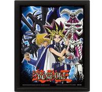 Pyramid International – Cadre lenticulaire 3D Yu-Gi-Oh – Effet mouvement et profondeur – 25,5×20,5