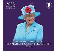 Pyramid International Calendrier 2023 « Remembering Our Queen » - Agenda mensuel 30 cm x 30 cm