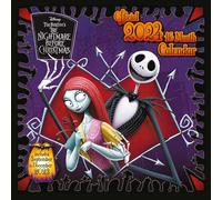 Pyramid International Calendrier 2024 Disney L'Étrange Noël de Monsieur Jack - Agenda mensuel 30 cm x 30 cm, cadeaux Disney pour femmes et hommes, cadeaux Disney pour filles et garçons, calendrier pour enfants - Produit