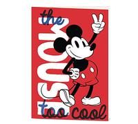 Pyramid International Disney Mickey Mouse Carnet d'exercice avec pages quadrillées Format A5