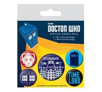 Pyramid International - Doctor Who - Pack 5 badges Exterminate