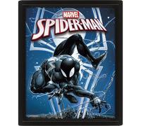 Pyramid International - Cadre lenticulaire 3D Spiderman vs Venom - 25.5x20.5 cm - Licence Marvel