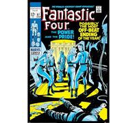 Pyramid International Fantastic Four (Power & Pride) Maxi poster encadré 61 cm x 91 cm Taille unique