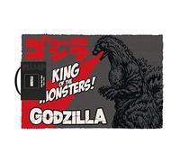 Pyramid International Godzilla Paillasson en Fibre de Coco pour intérieur et extérieur (Motif Roi des Monstres) Paillasson extérieur et intérieur 40 cm x 60 cm - Produit Officiel