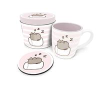 Pyramid International Mug en céramique GP85551 315 ml – Boîte cadeau avec sous-tasses Pusheen