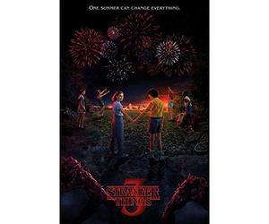 Pyramid International Grupo Erik Poster Stranger Things One Summer, Non-Plastifi233, Multicolore, 91, 5x61cm