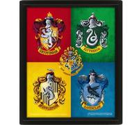 Pyramid International HARRY POTTER 3D Lenticular Poster of Colourful Crests 25cm