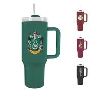 Pyramid International Harry Potter Gobelet de 1200 ml avec paille et couvercle, isolation sous vide avancée à double paroi, garantit que les boissons froides pendant 11 heures et chaudes jusqu'à 7