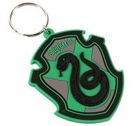 Pyramid International Harry Potter Porte-clés en caoutchouc avec blason de Serpentard - Produit officiel