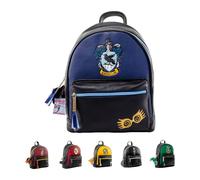 Pyramid International Harry Potter Sac à dos tendance en cuir synthétique de luxe, doublure unique, fermeture éclair assortie, poches intérieures et extérieures, emblématique et spacieux