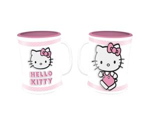 Pyramid International Hello Kitty Tasse en relief avec licence officielle A5 Journal scolaire, université, bureau, papeterie, merchandising pour fan