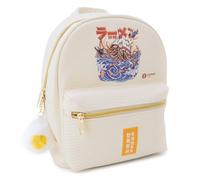 Pyramid International Sac à dos Ilustrata – Design Dark Ramen, beige, 2 poches zippées, H44×L18 cm
