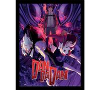 Pyramid International Impression collector Dan Da Dan (Flamme violette) - Impression collector de qualité supérieure - 40 x 30 cm - Sous licence officielle - Idéal pour chambre à coucher, salle de