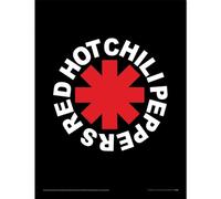 Pyramid International Impression collector Red Hot Chili Peppers (logo Stamp), impression collector de qualité supérieure, 40 x 30 cm, sous licence officielle, idéale pour chambre à coucher, salle de