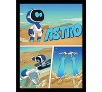 Pyramid International Impression encadrée Playstation Astro Bot (bande dessinée) 30 cm x 40 cm Taille unique