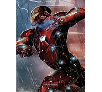 Pyramid International Iron Man 60 x 80cm Canvas Prints, Polyester, Multi-Colour, 60x80x3.2 cm