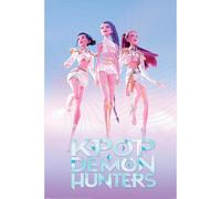 Pyramid International K-POP DEMON HUNTERS (HUNTRIX) Maxi poster 90 cm x 60 cm - Poster d'art mural non encadré pour la maison, la chambre à coucher ou le studio