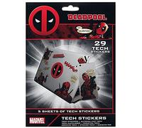 Pyramid International kit de 29 Autocollants-Deadpool, TS7408, Multicolore