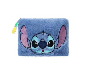 Pyramid International Lilo & Stitch (Stitch) Trousse Plate en Peluche - Poche zippée Douce pour Enfants et Fans - Organiseur de Papeterie Officiel Disney