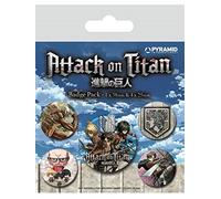 Pyramid International Lot de Badges, Voir Description, NC, Taille unique