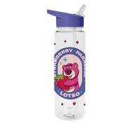 Pyramid International Lotso Strawberry Paradise Kunstststoff-Trinkflasche, 700 ml, avec PE Strohhalm, Einheitsgröße