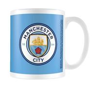 Pyramid International Manchester City (Club Crest) Mug en céramique Blanc 315 ml Taille unique