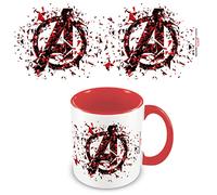 Pyramid International Marvel Avengers Mug en céramique avec coffret cadeau Motif logo brisé 325 ml Produit officiel