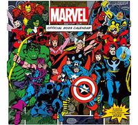 Pyramid International Marvel Comic Book Calendrier 2023 officiel avec une vue mensuelle 30 cm x 30 cm