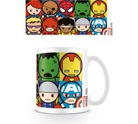 Pyramid International Marvel MG23623 Kawaii Characters Mug, Ceramic, Multi-Colou