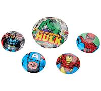 Pyramid International Marvel Retro Badge Hulk, Multicolore, 10 x 12,5 x 1,3 cm