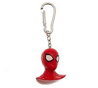 Pyramid International Marvel Spider-Man Porte-clés (Design Spiderman 3D) Mousqueton, Fermeture éclair ou breloque Sac à Dos, Cadeaux Marvel et Porte-clés pour Homme et Femme - Produit Officiel