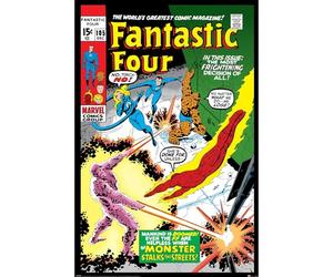Pyramid International Maxi poster encadré Fantastic Four (Monster) 61 cm x 91 cm Taille unique