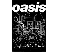 Pyramid International Maxi poster Oasis (Definitely Maybe Art) - Impression murale officielle Oasis pour les fans de musique - 61 cm x 91 cm - Poster décoratif pour chambre à coucher, studio ou