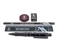 Pyramid International, Mercredi (Uniforme) Ensemble de papeterie amusant et fonctionnel pour les fans de Mercredi Addams, taille unique