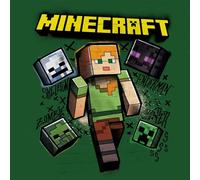 Pyramid International Minecraft (Alex) Toile murale pour joueurs 76,2 x 76,2 cm - Œuvre d'art unique avec Alex, convient pour chambre d'enfant ou décoration de salle de jeux