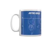 Pyramid International Mug Astro Bot (imprimé bleu)