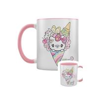 Pyramid International Mug Hello Kitty (crème glacée) intérieur rose 2 tons