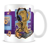 Pyramid International Mug Les Gardiens de la Galaxie dans un coffret cadeau (motif groot cassette) 325 ml - Produit officiel