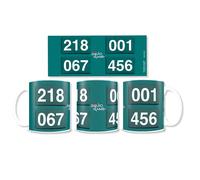 Pyramid International Mug Netflix Squid Game - jeu de calamar sous licence officielle 325 ml (numéros) 621SER005