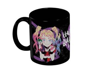 Pyramid International Mug noir Batman (Harley Quinn Pigtails) - 315 ml Tasse en céramique - Taille unique
