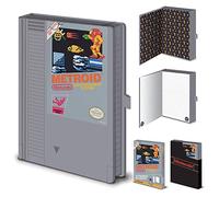 Pyramid International Nintendo Metroid Carnet de notes dans une boîte cadeau A5 240 pages lignées Produit officiel