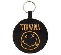 Pyramid International Nirvana (Smiley) Porte-clés tissés, Taille Unique Mixte Multicolore